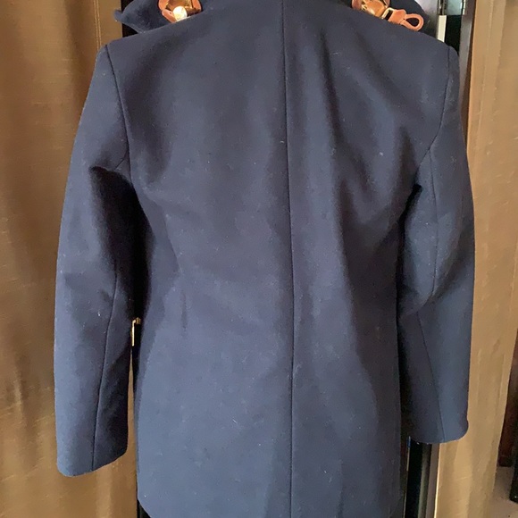 Adorable Designer Peacoat coat, Size P, Color Blue - Picture 9 of 14